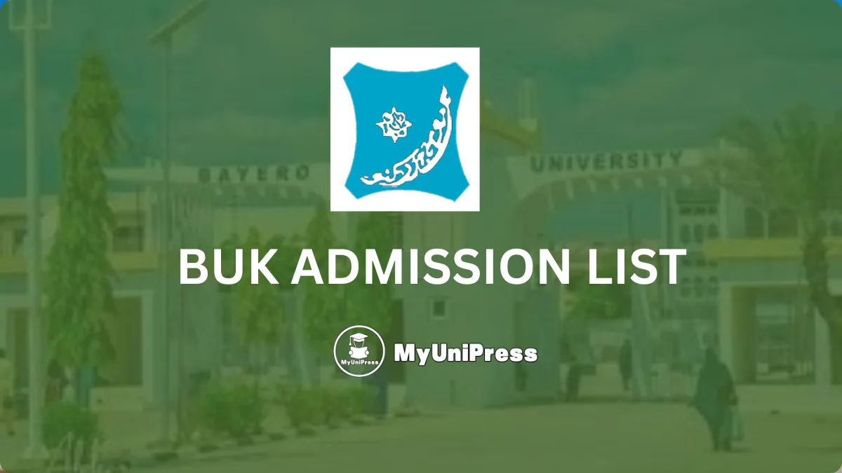 BUK Admission List